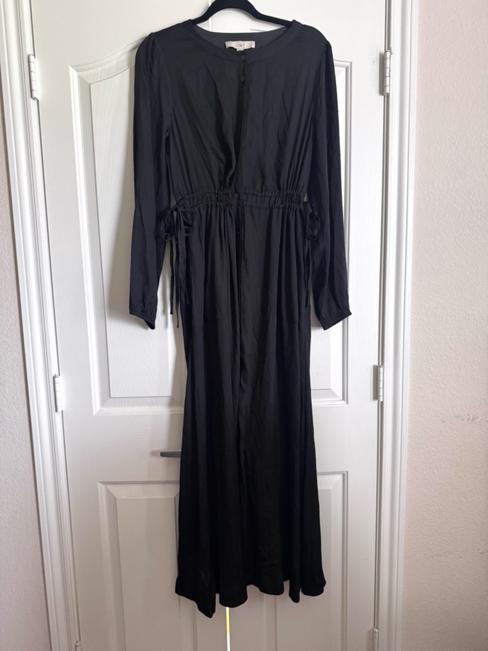 NWT Ann Taylor Loft Long Sleeve Maxi Dress